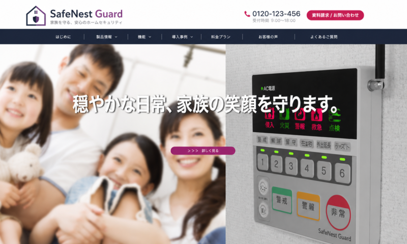 信頼の技術を、わかりやすく発信できる製品特化サイトになりました。